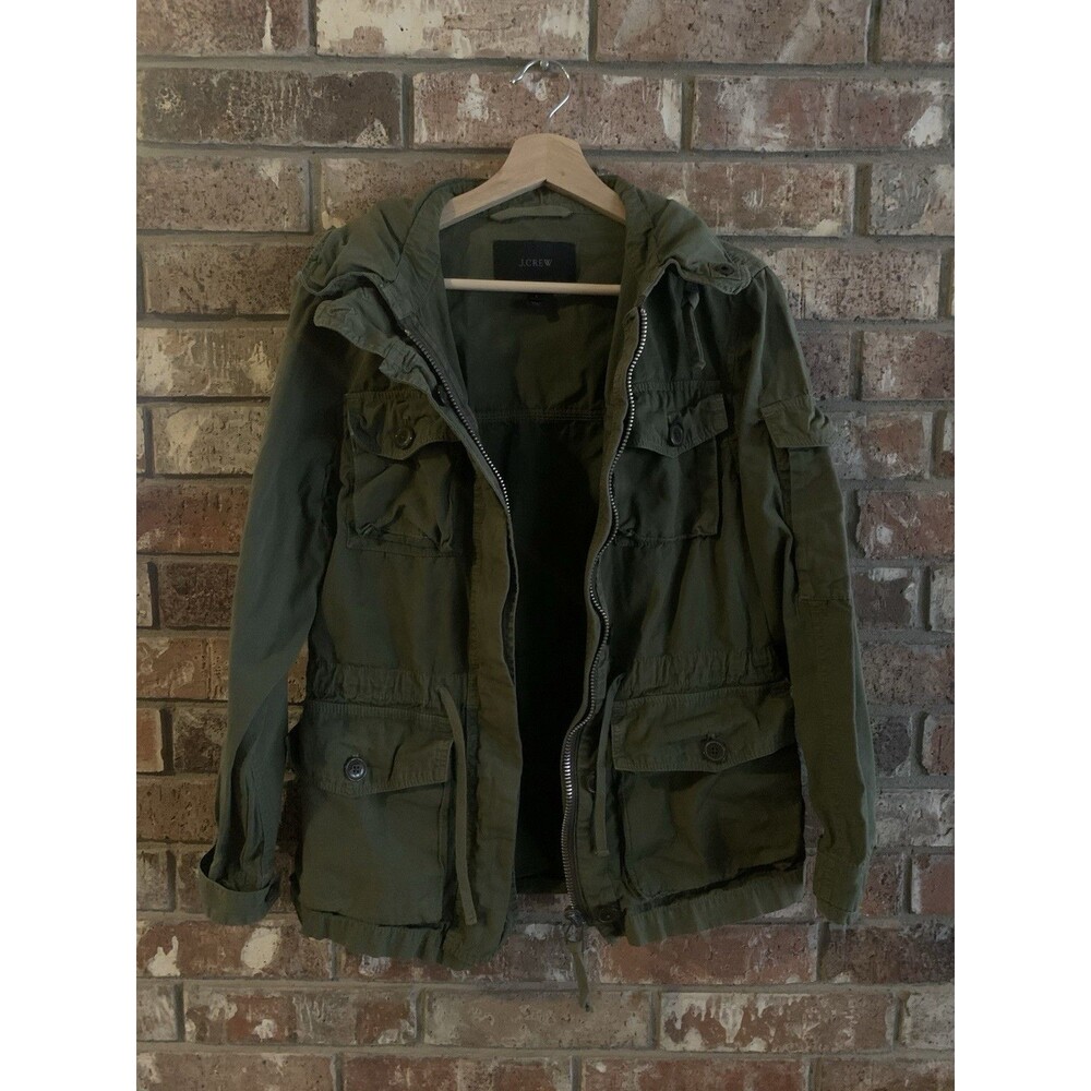 J. Crew Olive Green Utility Field Jacket